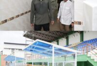 Gubernur Sumatera Utara Bobby Nasution meninjau Stadion Mini Pancing untuk memastikan kesiapan venue pendukung AFF U-19 2026 yang akan digelar pada Juni mendatang, Minggu (10/5/2026).