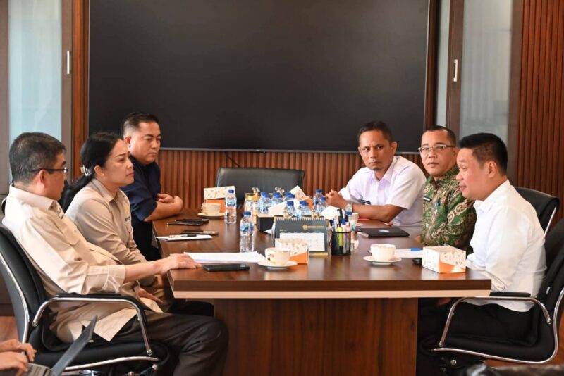 Bupati Humbang Hasundutan, Dr. Oloan P. Nababan, SH, MH melakukan audiensi dengan Kementerian Perumahan dan Kawasan Permukiman (PKP) di Jakarta, Rabu (6/5/2026).