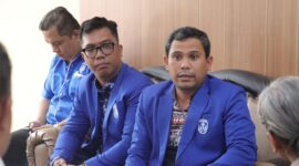 DPC GAMKI Kota Pematangsiantar membahas isu kepemudaan, bantuan hukum, dan sinergi pemberantasan narkoba bersama Kapolres Pematangsiantar, Selasa (19/5/2026).