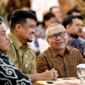 Gubernur Sumut, Bobby Nasution saat menghadiri pengukuhan Kepala Kantor LPS I Medan di Aula Raja Inal Siregar, Kantor Gubernur Sumatera Utara, Jalan Pangeran Diponegoro, Medan, Senin (4/5/2026). (Foto/Istimewa).