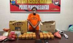 Polres Pematangsiantar Ungkap Peredaran Ganja 7,17 Kg, Satu Tersangka Diamankan