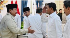 Presiden Prabowo Subianto menerima laporan Komisi Percepatan Reformasi Polri di Istana Negara, Jakarta. Selasa, 5 Mei 2026. Foto/Istimewa