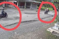 Tangkapan gambar dari CCTV