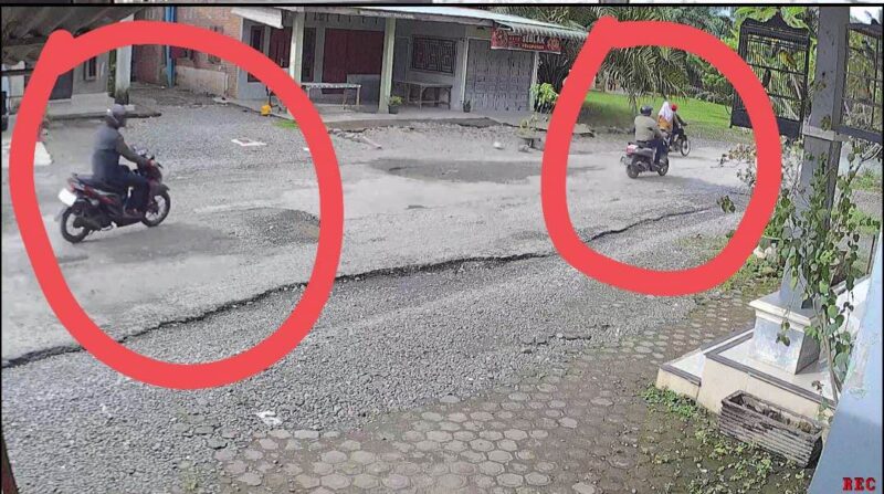 Tangkapan gambar dari CCTV