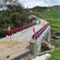 Jembatan Bailey di Desa Panggugunan, Kecamatan Pakkat, Humbang Hasundutan.