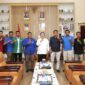 Wali Kota Pematangsiantar, Wesly Silalahi menerima Pengurus Caretaker Komite Nasional Pemuda Indonesia (KNPI) Kota Pematangsiantar  di ruang kerja wali kota, Jalan Merdeka, Rabu, (6/5/2026).