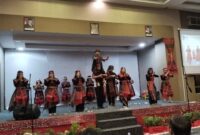 TK PAUD Nazaret HKBP Pematangsiantar menggelar Pagelaran Seni Budaya Batak 2026 di Manna Hotel, Selasa, (21/5/2026). Acara ini mengangkat pendidikan karakter, budaya Batak, kreativitas anak, dan nilai iman sejak usia dini. Foto:Sordahcom/Fernando Sirait