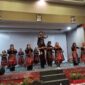 TK PAUD Nazaret HKBP Pematangsiantar menggelar Pagelaran Seni Budaya Batak 2026 di Manna Hotel, Selasa, (21/5/2026). Acara ini mengangkat pendidikan karakter, budaya Batak, kreativitas anak, dan nilai iman sejak usia dini. Foto:Sordahcom/Fernando Sirait