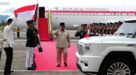 Kedatangan Presiden Republik Indonesia Prabowo Subianto di Cebu, Filipina, Kamis (7/5/2026)