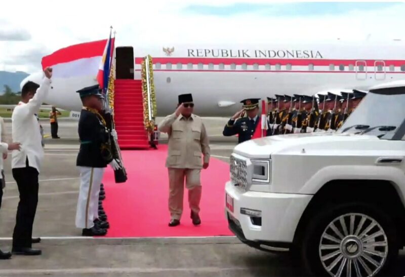 Kedatangan Presiden Republik Indonesia Prabowo Subianto di Cebu, Filipina, Kamis (7/5/2026)