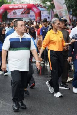 Wali Kota Wesly Ajak Masyarakat Hidup Sehat Lewat CFD dan Olahraga Meriahkan HUT ke-80 Bhayangkara di Pematangsiantar