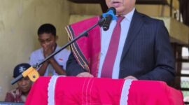 Rektor Universitas HKBP Nommensen Pematangsiantar, Dr. Muktar B. Panjaitan, M.Pd